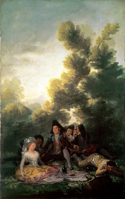 The Picnic by Francisco de Goya